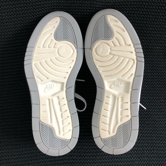 Nike Air Jordan 1 Elevate Low Womens White Wolf Grey Shoes DH7004-100 EUC Sz 8 - Picture 9 of 12